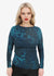 Tortoiseshell Second Skin Raw Edge Top