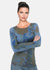 Ethereal Second Skin Raw Edge Top - In Stock