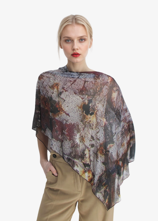 Mila Ponshawl in Plum Alloy - In Stock