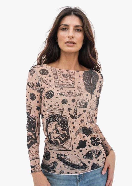 Alchemist - NudiTee Sheer Top - In Stock