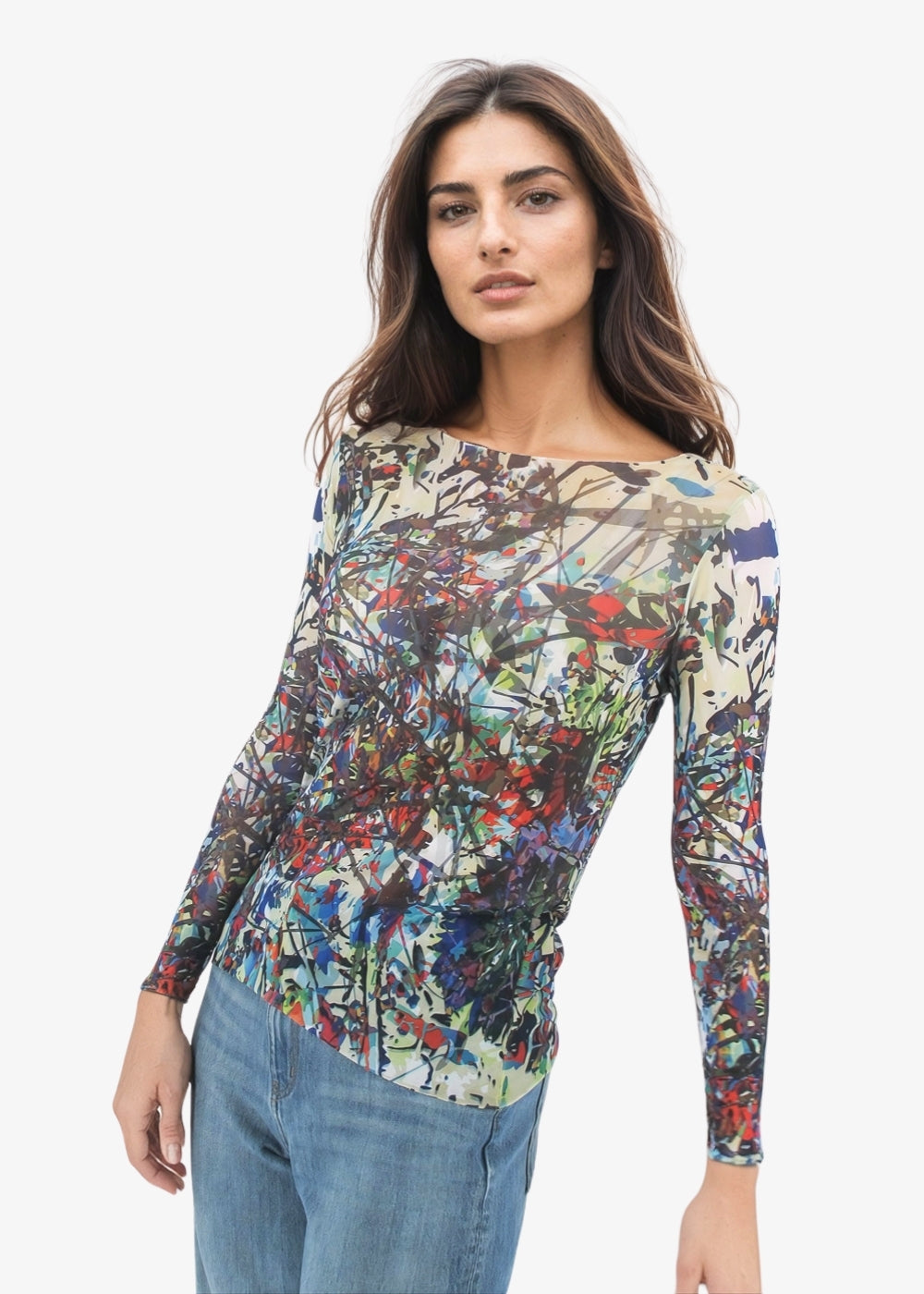 Bits & Pieces - NudiTee Sheer Top - In Stock