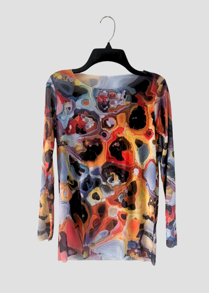 Evolution - NudiTee Sheer Top