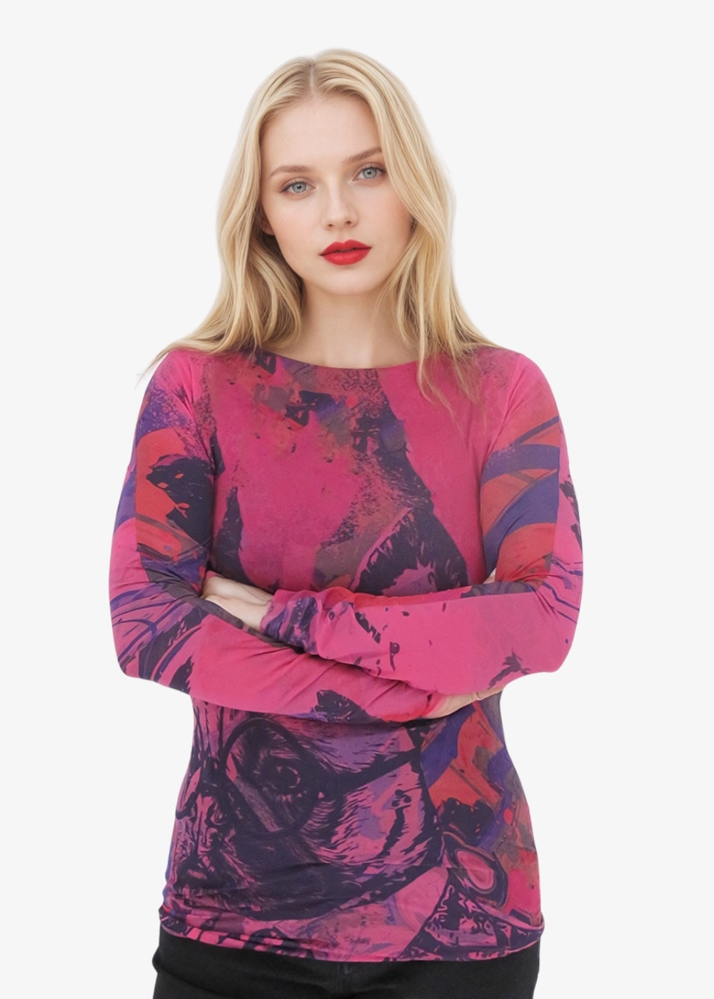 Best Friend Second Skin Raw Edge Top - In Stock