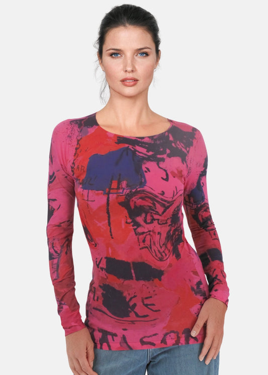 Artiste Second Skin Raw Edge Top - In Stock