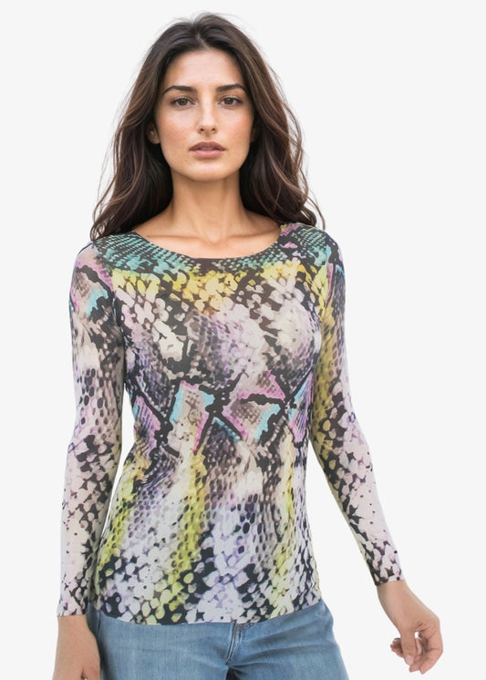 Serpentine - NudiTee Sheer Top