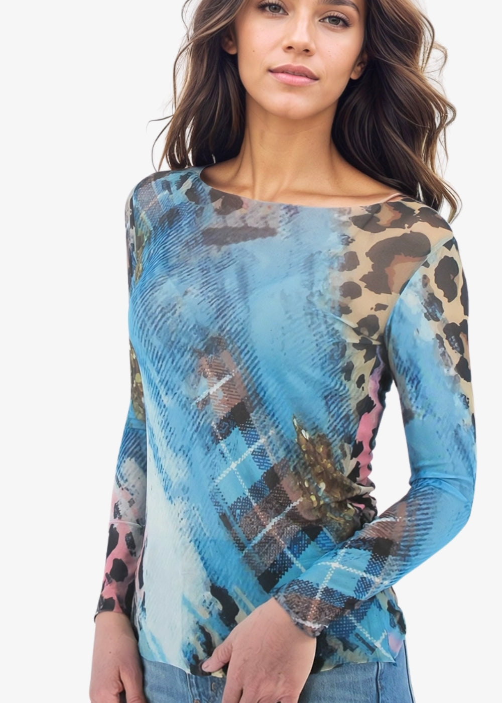 Dilemma - NudiTee Sheer Top - In Stock