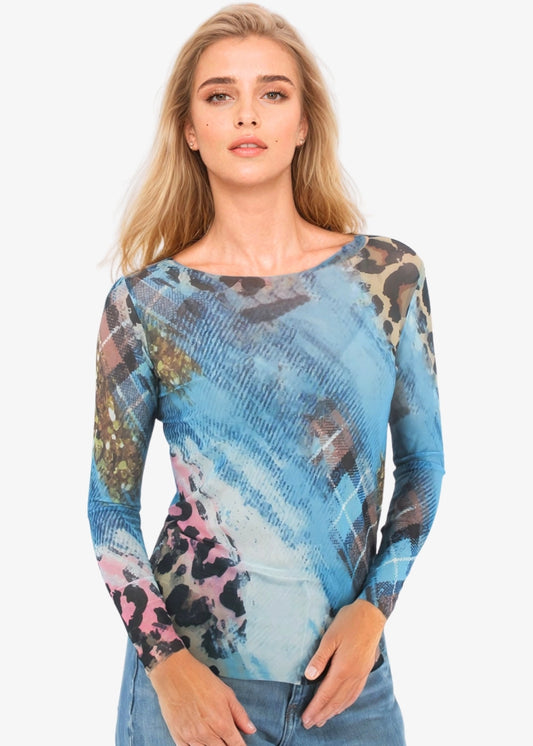 Dilemma - NudiTee Sheer Top - In Stock