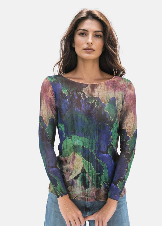 Nostalgic - NudiTee Sheer Top - In Stock