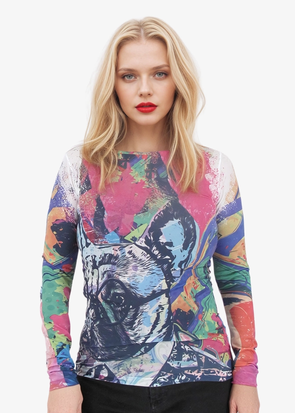 Best Friend Second Skin Raw Edge Top - In Stock