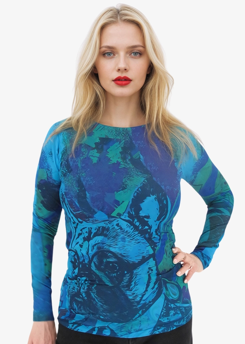 Best Friend Second Skin Raw Edge Top - In Stock