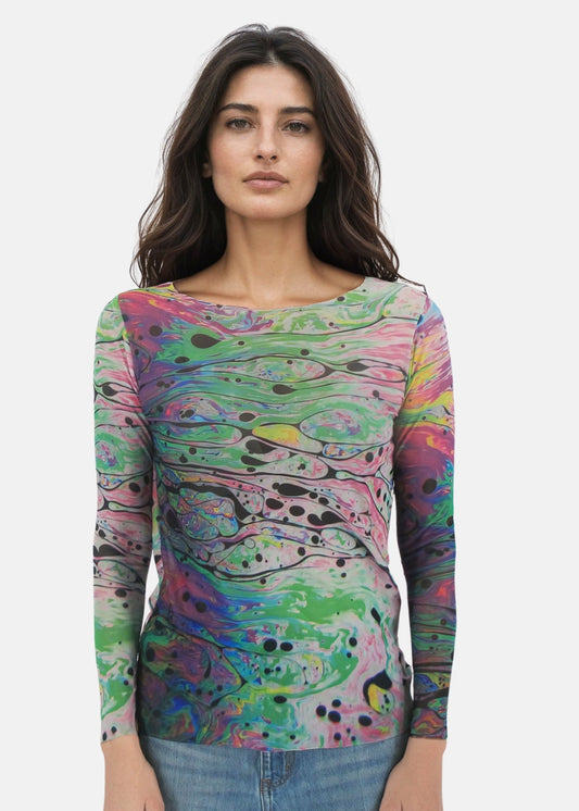 Lunatic - NudiTee Sheer Top - In Stock