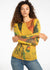 Paper Mache Second Skin Raw Edge Top - In Stock