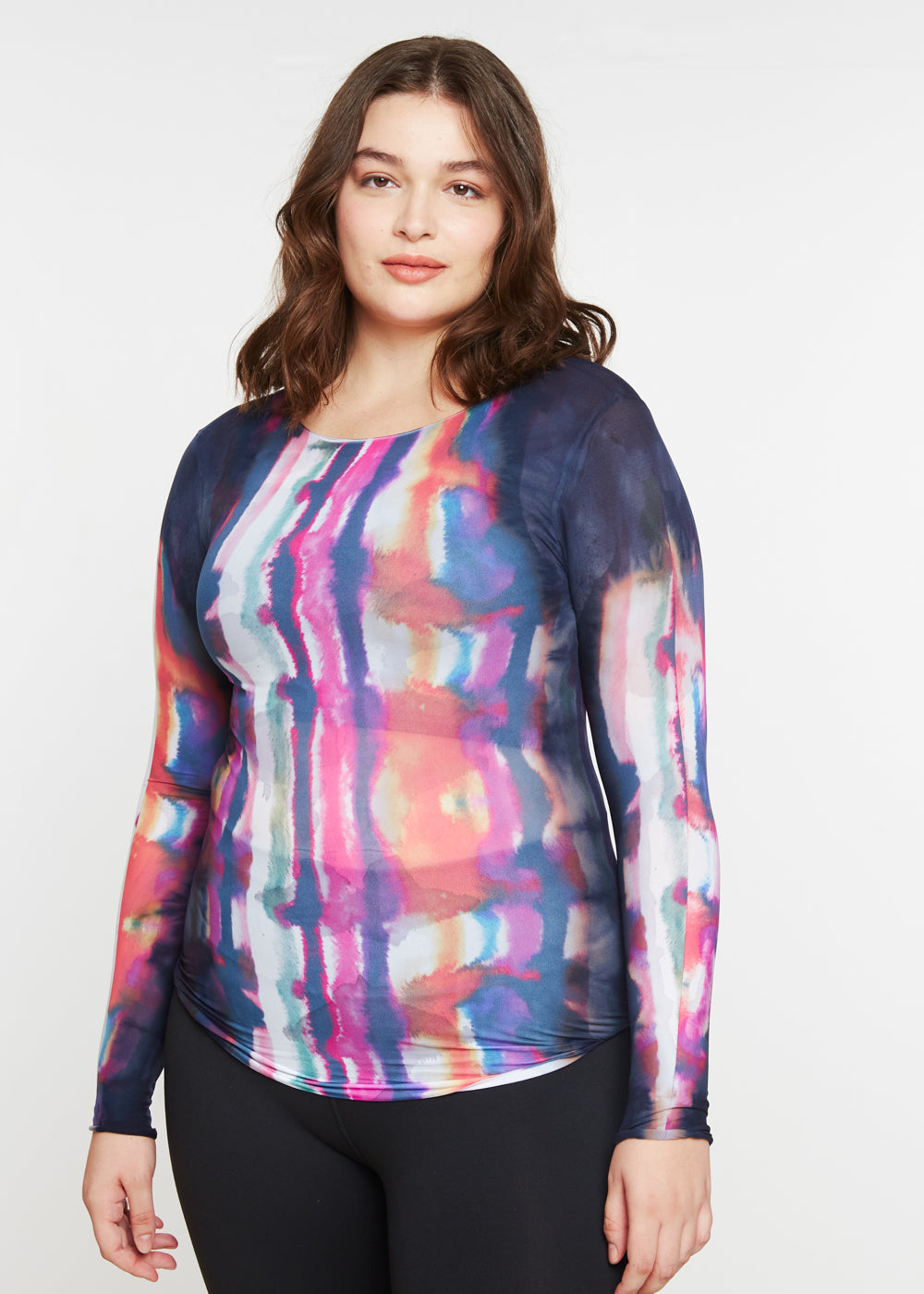 Celebration Second Skin Raw Edge Top - In Stock