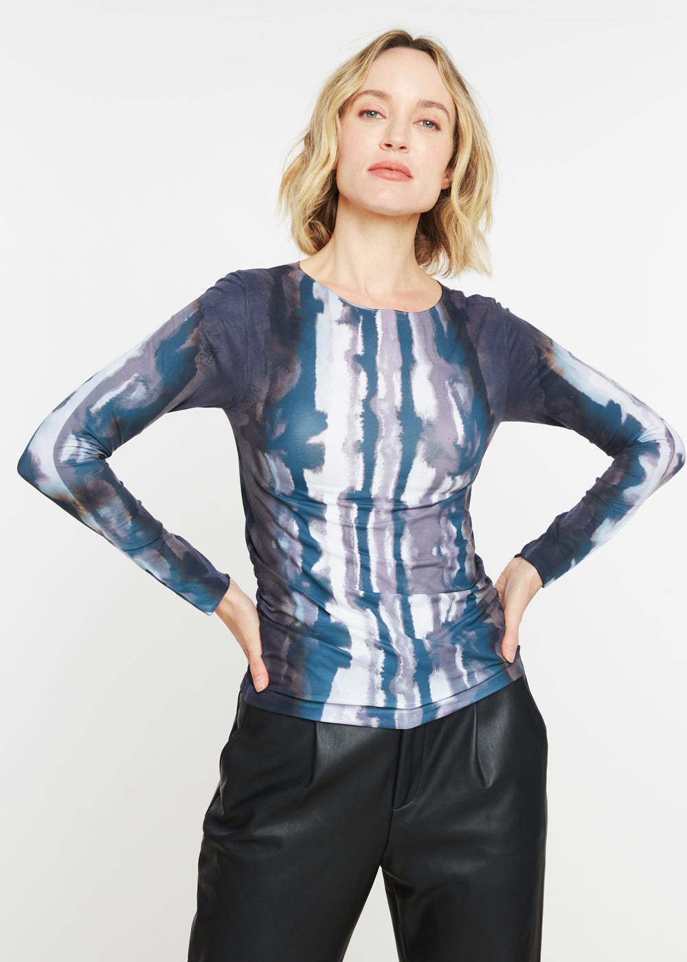 Celebration Second Skin Raw Edge Top - In Stock