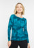 Foliage Second Skin Raw Edge Top - In Stock