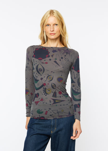 Miro Second Skin Raw Edge Top