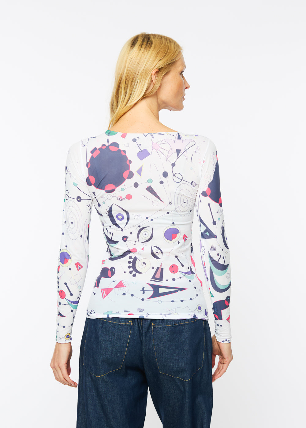 Miro Second Skin Raw Edge Top - In Stock