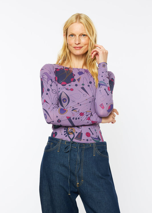 Miro Second Skin Raw Edge Top - In Stock