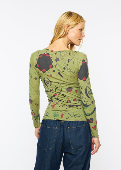 Miro Second Skin Raw Edge Top