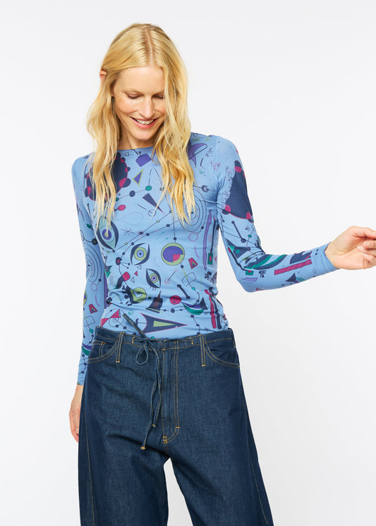 Miro Second Skin Raw Edge Top - In Stock