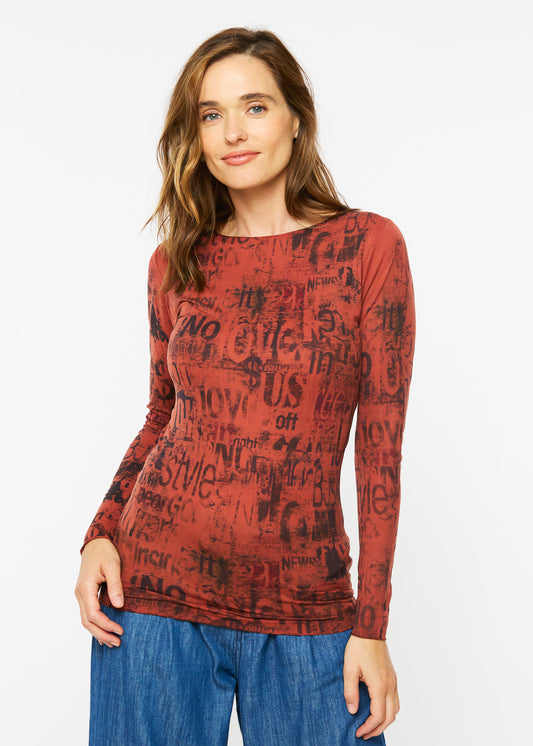 Free Press Second Skin Raw Edge Top - In Stock