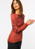 Amber Raw Edge Second Skin Top - In Stock