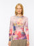 Flower Child Raw Edge Second Skin Top