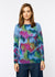 Color Melt Raw Edge Second Skin Top