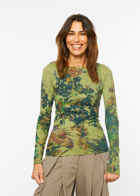 Secret Garden Raw Edge Second Skin Top