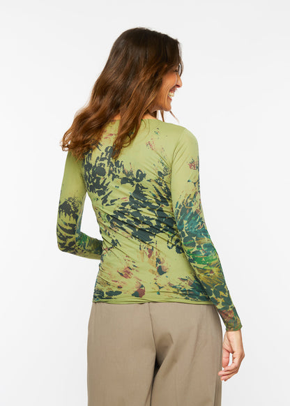 Secret Garden Raw Edge Second Skin Top