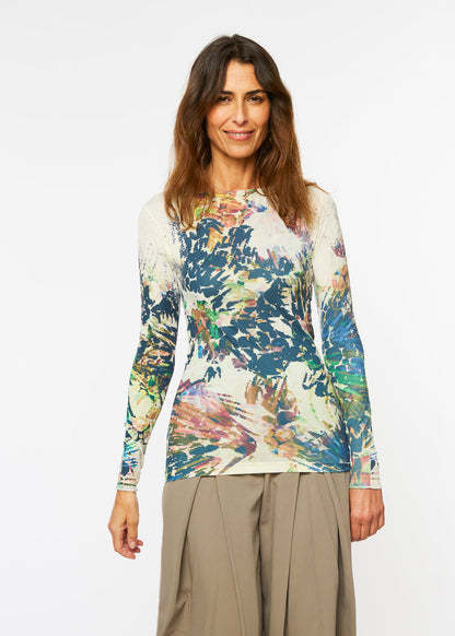 Secret Garden Raw Edge Second Skin Top