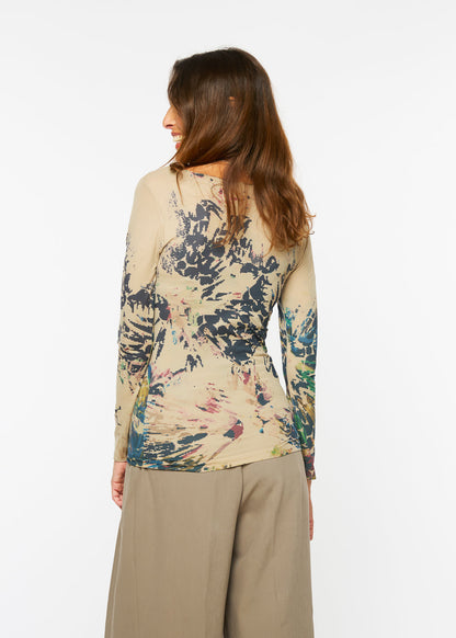 Secret Garden Raw Edge Second Skin Top