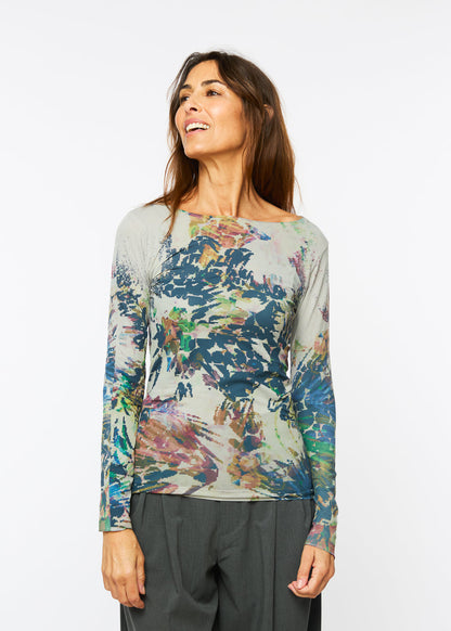 Secret Garden Raw Edge Second Skin Top