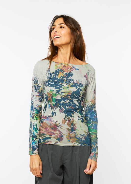 Secret Garden Raw Edge Second Skin Top