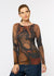 Rooted Raw Edge Second Skin Top