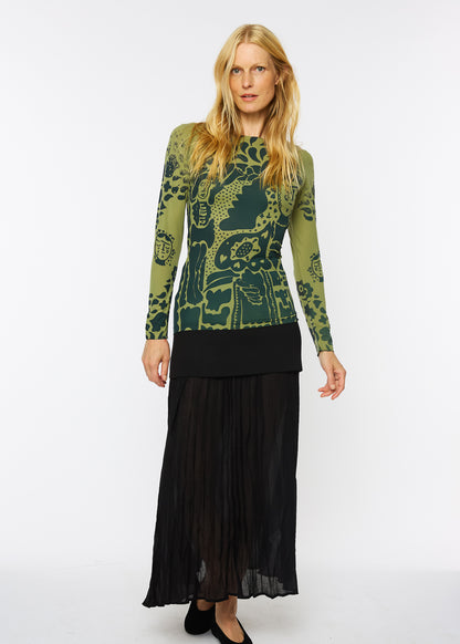 Muse Raw Edge Second Skin Top