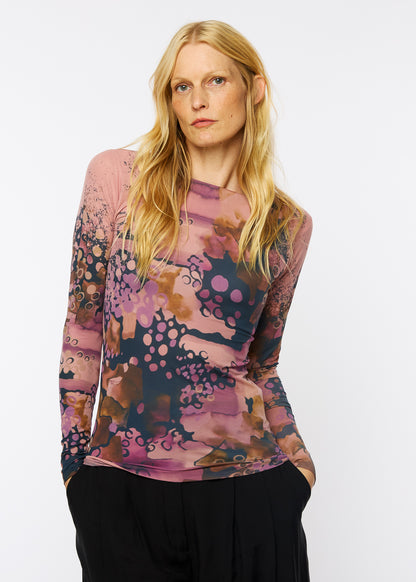 Bubbly Raw Edge Second Skin Top