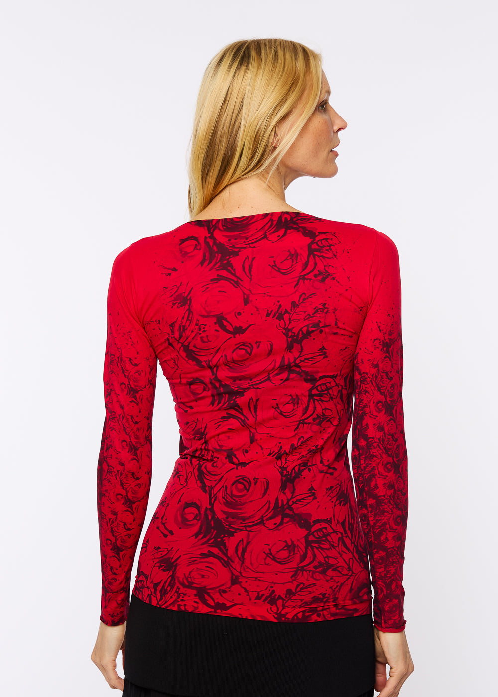 Moody Rose Raw Edge Second Skin Top