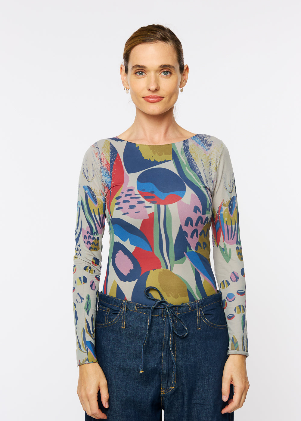 Dreamer Raw Edge Second Skin Top