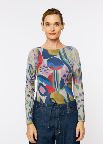 Dreamer Raw Edge Second Skin Top