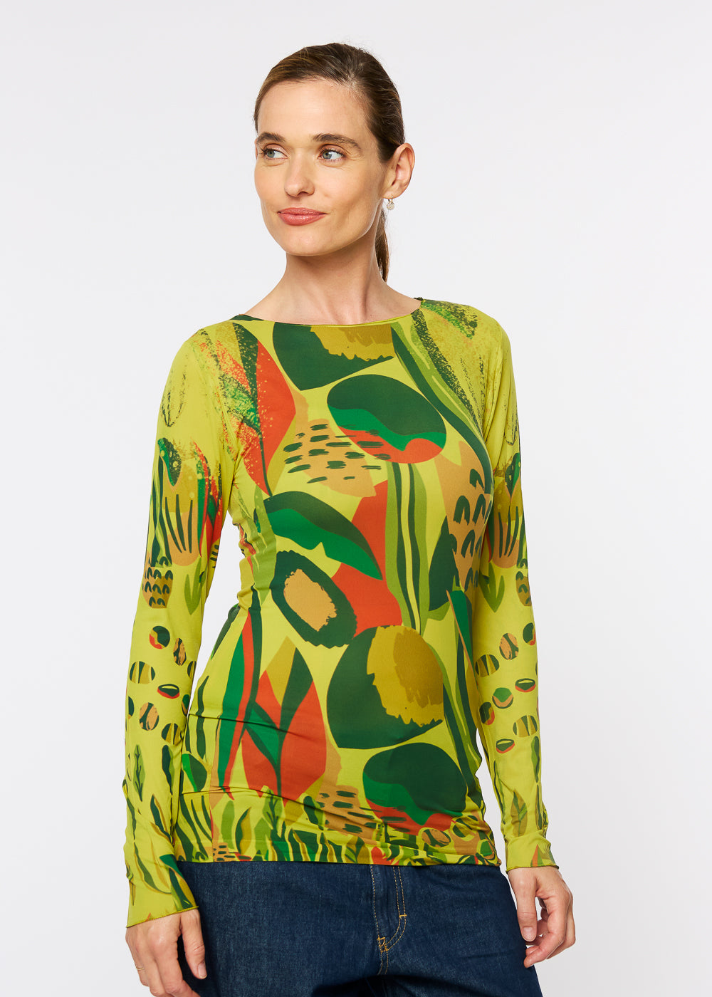 Dreamer Raw Edge Second Skin Top