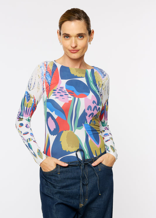 Dreamer Raw Edge Second Skin Top