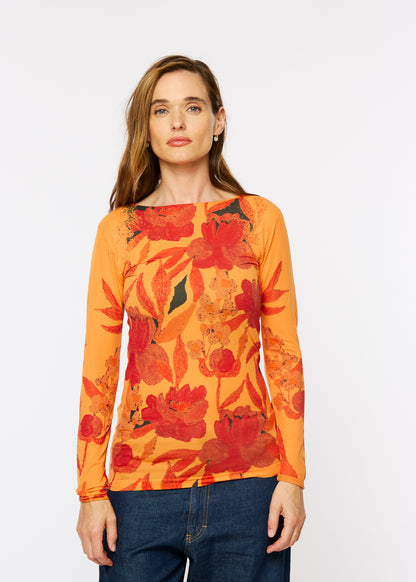 Azalea Raw Edge Second Skin Top