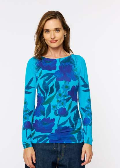 Azalea Raw Edge Second Skin Top
