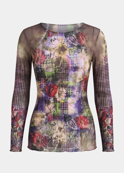 It's Complicated Raw Edge Second Skin Top