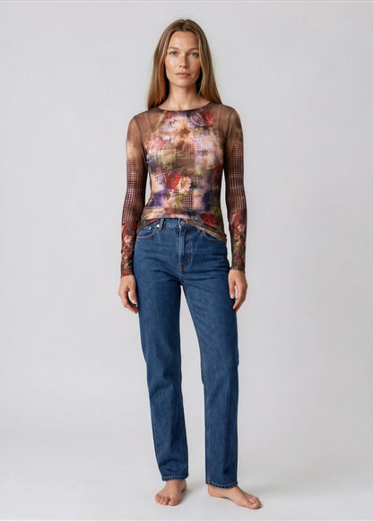 It's Complicated Raw Edge Second Skin Top