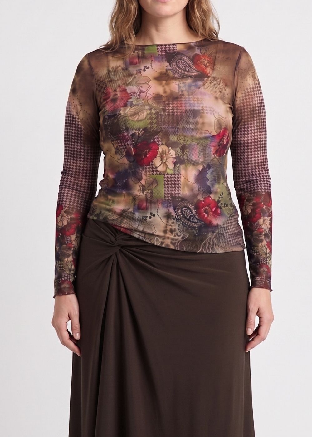 It's Complicated Raw Edge Second Skin Top