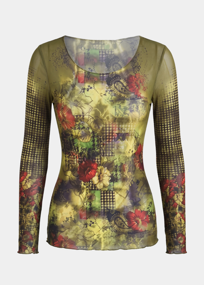 It's Complicated Raw Edge Second Skin Top
