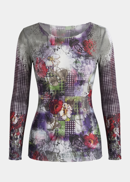 It's Complicated Raw Edge Second Skin Top