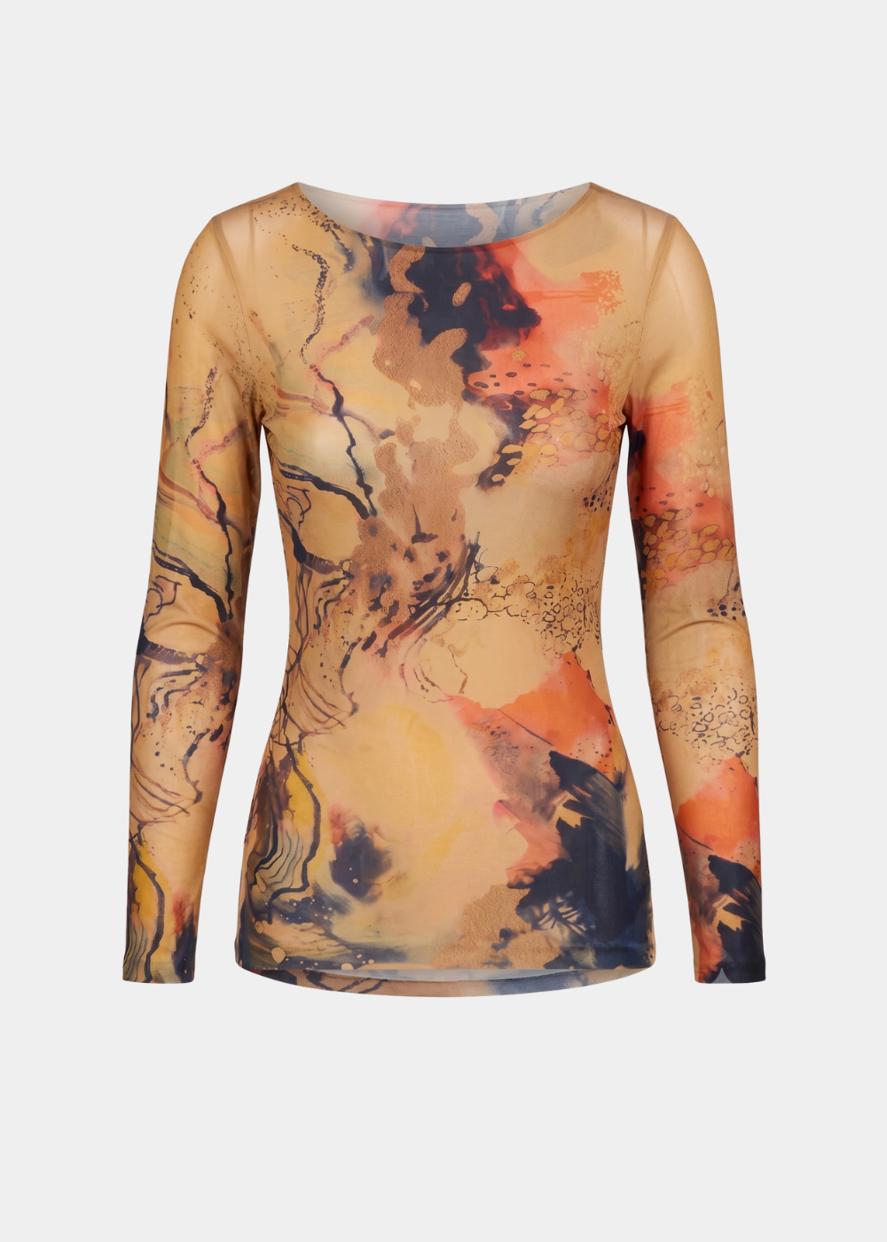 Renaissance Raw Edge Second Skin Top